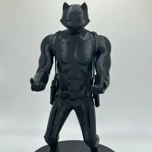 Buff Cat Controller Stand | PS5/PS4/Xbox | Gaming Desk Accessory | Custom Display Stand for Controllers