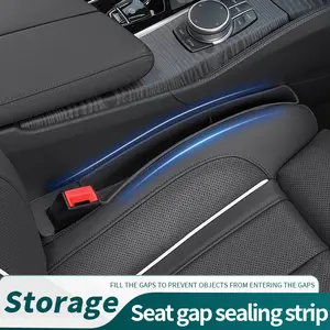 2PCS Car Seat Gap Storage Box Fill Auto Seat Gaps To Prevent Cell Phones From Falling Universal Tool Kit Accessories Car Seat Organizer Car Organization Supplies