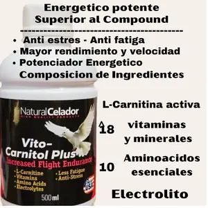 Vitocarnitol natural celador 500ml