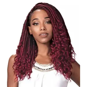 Zury Synthetic Hair Crochet Braids Zury Loc Loose Wave (Goddess Loc)