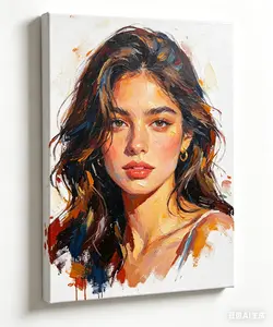 [POD] Custom Canvas Art Frame, 20 x 24 inches [Custom Design] Digital Printing, Modern Minimalist Style, A Gift for Family