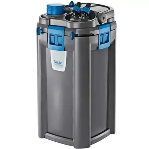 OASE BioMaster Thermo External Canister Filter with Built-in Heater Black, Blue