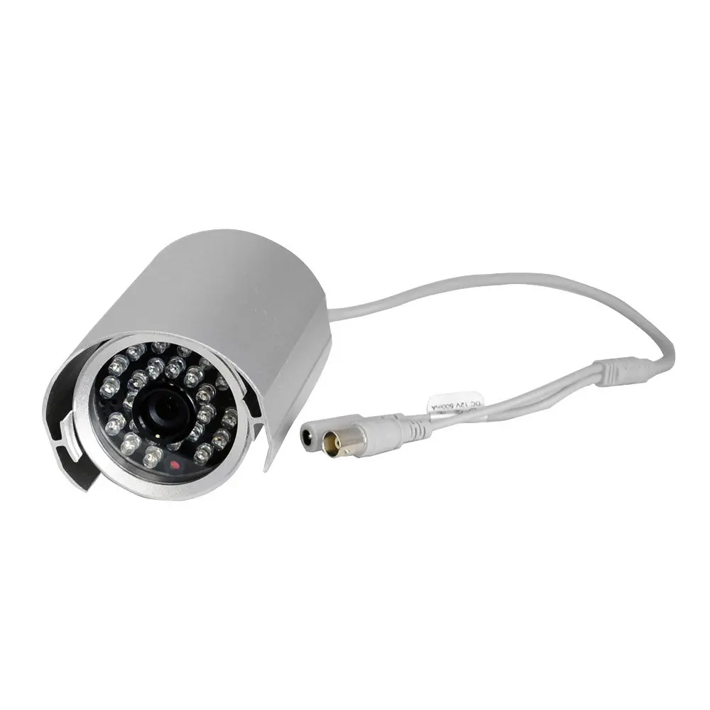 Pyle Home Security Camera - Sharp CCD Lens, 65ft Night Vision, Automatic Monitor, Wall Mount, Water Resistant, High-Resolution, Indoor/Outdoor Use, Security Camera System