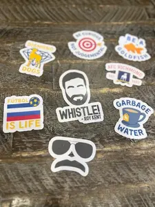 Ted Lasso Fun Sticker Set of 8