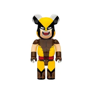 Bearbrick x Marvel X-Men Happy Lottery Wolverine (Brown Costume) 400%