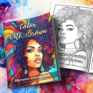 Color Me Brown: Affirmation Coloring Book