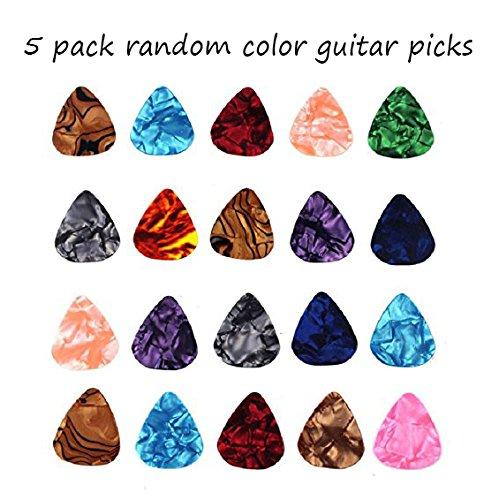 Guitar Mount Wall Hanger Stand Ukulele Wall Hook Keep Holder Mount Display 2 Pack with Guitar Picks Violin Wall Stand Mandolin Rack Bracket Bass Accessories Easy To Install(5 pack guitar picks)