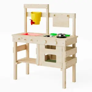 Outdoor Play Kitchen Wood Mud Kitchen