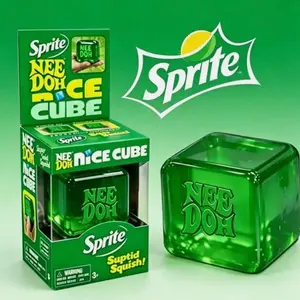 Sprite Squishy Cube Toy, Stress-Relieving Fidget Accessory for Kids