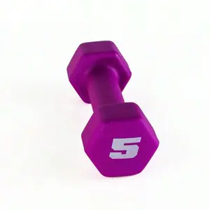 5lb Dumbbell Neoprene Magenta New 5lb DumbbelNeoprene Magenta New