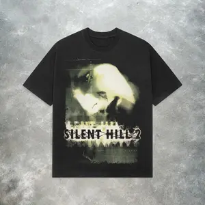 Silent Hill 2 Tee Retro Y2K Horror Game Shirt