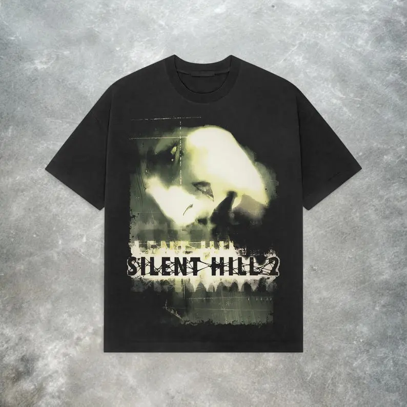 Silent Hill 2 Tee Retro Y2K Horror Game Shirt
