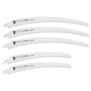 12 Inch(2 Pack)& 15 inch(3 Pack) Arc Edge Reciprocating  , 6TPI  Pruning   for Tree Trimming,