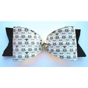 Honey Bee Large Fabric Bow