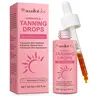 Acentiallabs Drinkable Tanning Drops - Watermelon-Infused, Melanin-Boosting Vitamin C Brightening Sunless Tanning Water Drops for Face & Body, Gradual Glow Up Self Care Products for Adults, TikTok Shop Back to School Soho Chic, Sunless Safe Tanning, Gradu