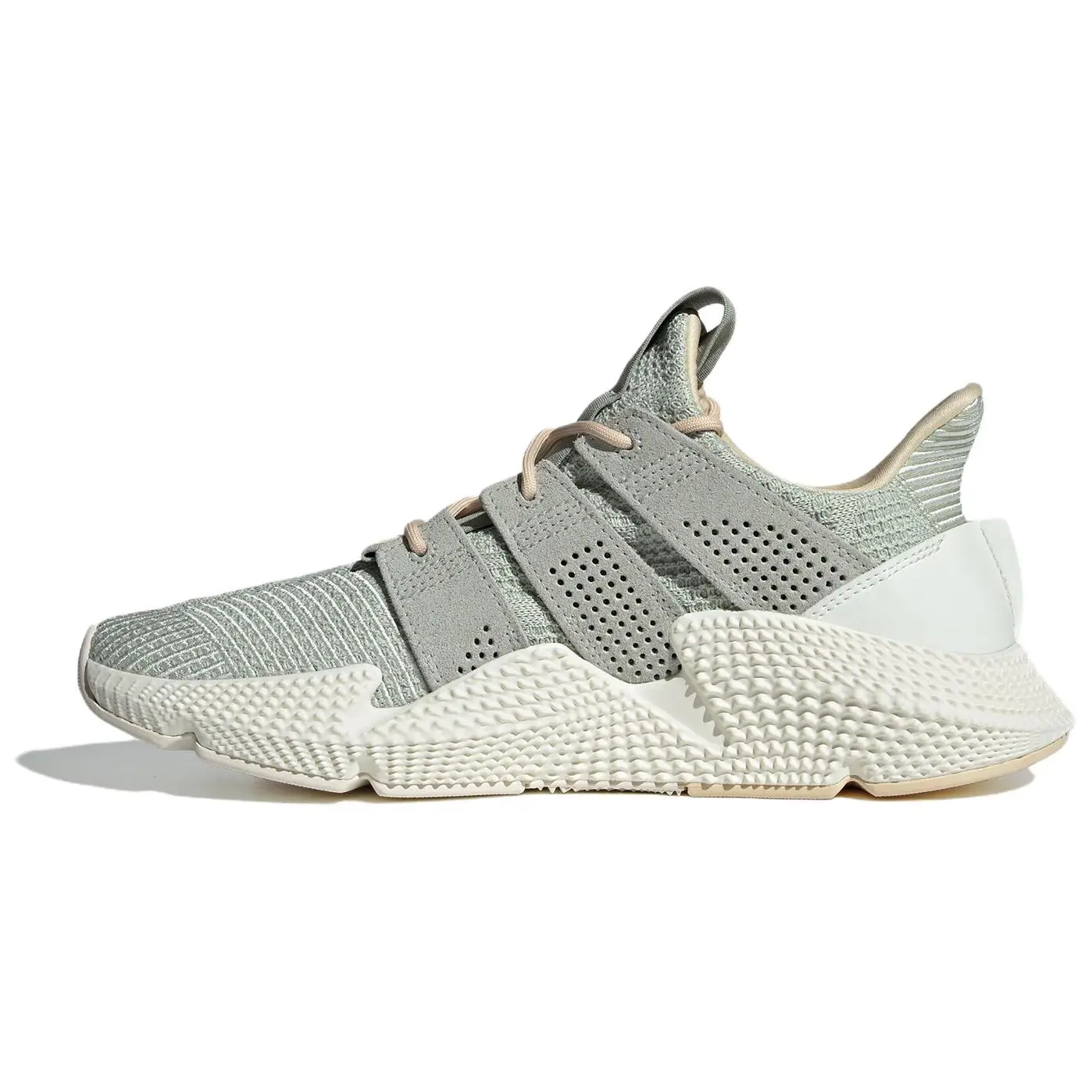 Adidas Originals PROPHERE Low-Top Dad Shoes for Men and Women with Comfort, Simple Design, Slip-Resistant, and Wear-Resistant Features in Light Green Trending Shoes, House White Official Shoes to Get / Maison Mihara Casual Sneaker
