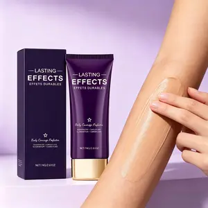 Body Coverage Foundation Cream Full-Coverage Foundation Concealer Waterproof Full Coverage Long Lasting Lightweight Smooth Hydrating Makeup for Face and Body for All Skin Types Evens Skin Tone