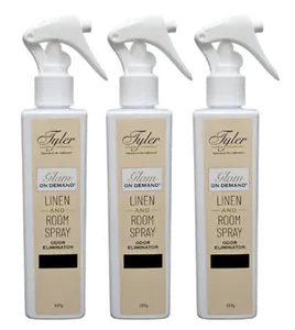 BLESS YOUR HEART Glam on Demand - Room or Linen Spray by Tyler Candles - 8oz (PACK OF 3)