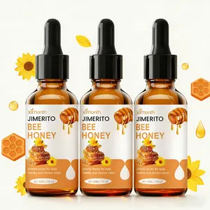 Jimerito honey eye drops real honey eye cleaning essence, honey eye care essence, eye essence, natural plant formula, mild eye care and daily comfort, men and women -30g