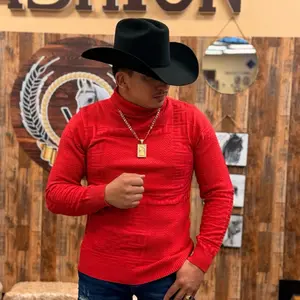 Men Red sweater