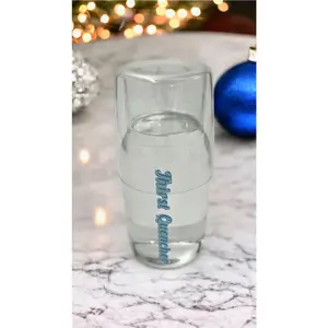 Thirst Quencher Glass 2-Piece Bedside Water Carafe with Tumbler Set`