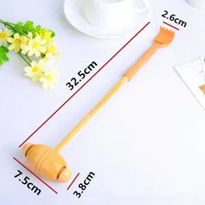 Scratching, tapping back massage, beating wooden handle, not asking for help, scratching back, scratching hand, tapping cervical spine, lumbar massager, tickling