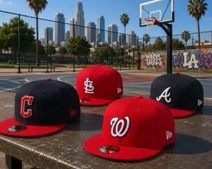 New Era MLB NY Yankees LA Dodgers Streetwear Hat – Adjustable 9FORTY 9FIFTY 59FIFTY Baseball Cap, Premium Embroidered Team Logo, Urban Fashion, Hip Hop Sportswear, Casual Everyday Outfit, Trending Baseball Cap
