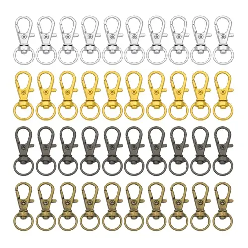 40pcs Mix Colors Length: 1.26inch(32mm)