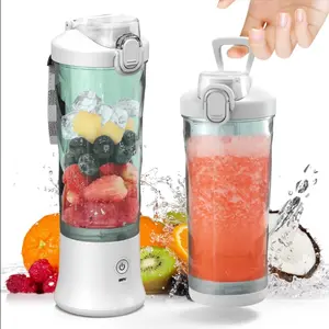 Portable Blender, Smoothie Blender, Smoothies Blenders, Blender for Shakes, USB Rechargeable Juicer Cup, Fruit & Vegetable Juicer, Household Kitchen Appliances for Outdoor Sports, Family, Travel