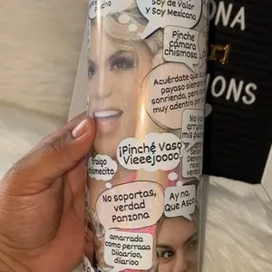 Frases Wendy Guevara Tumbler 20 oz