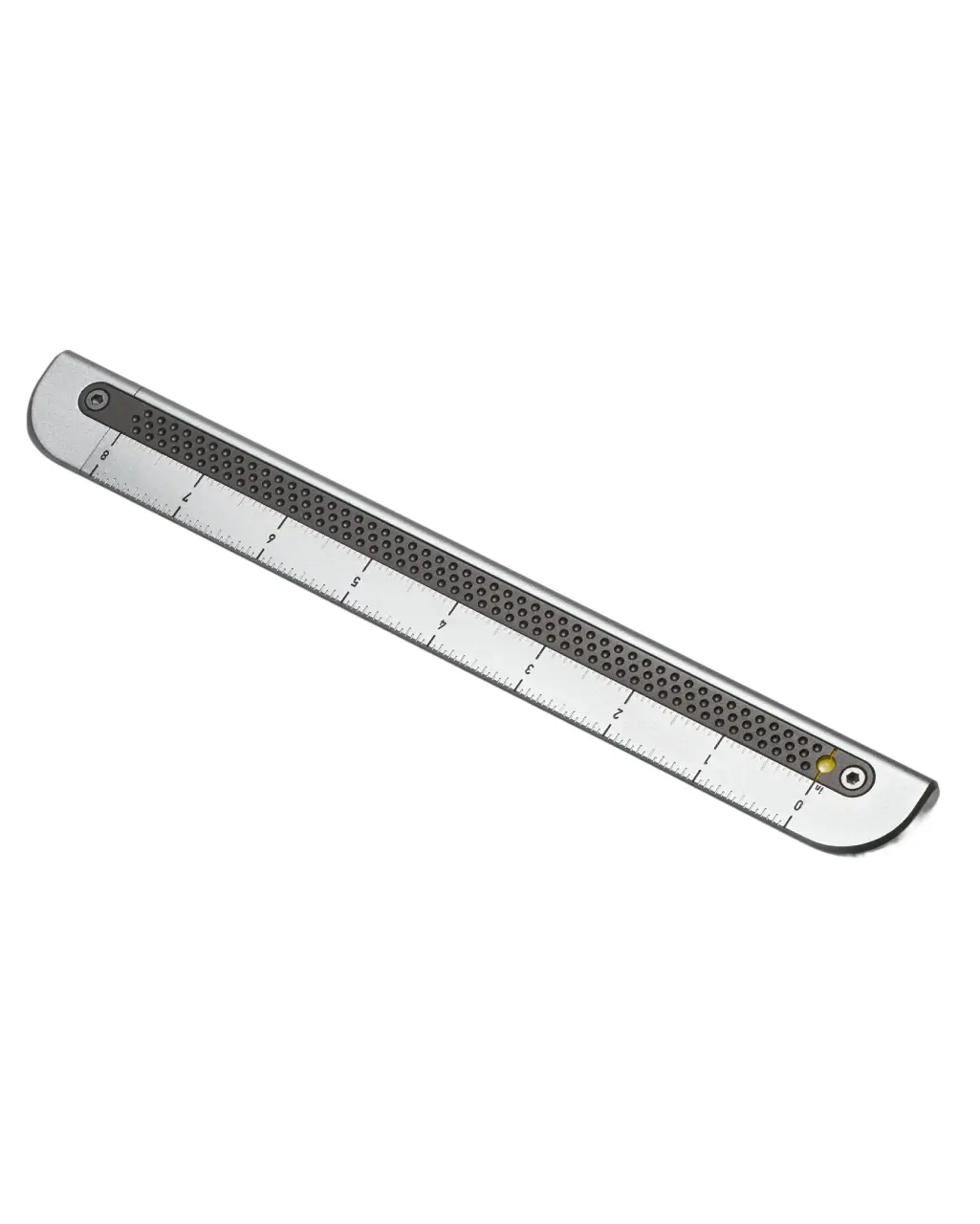 Craighill Metrolog Hand Measuring Instrument Ruler - CNC Milled Gradation Increments, Dimpled Slide Resistant Grips, Dual Imperial/cm Scales, Telescopic Neck for Critical Easy Read Measurements