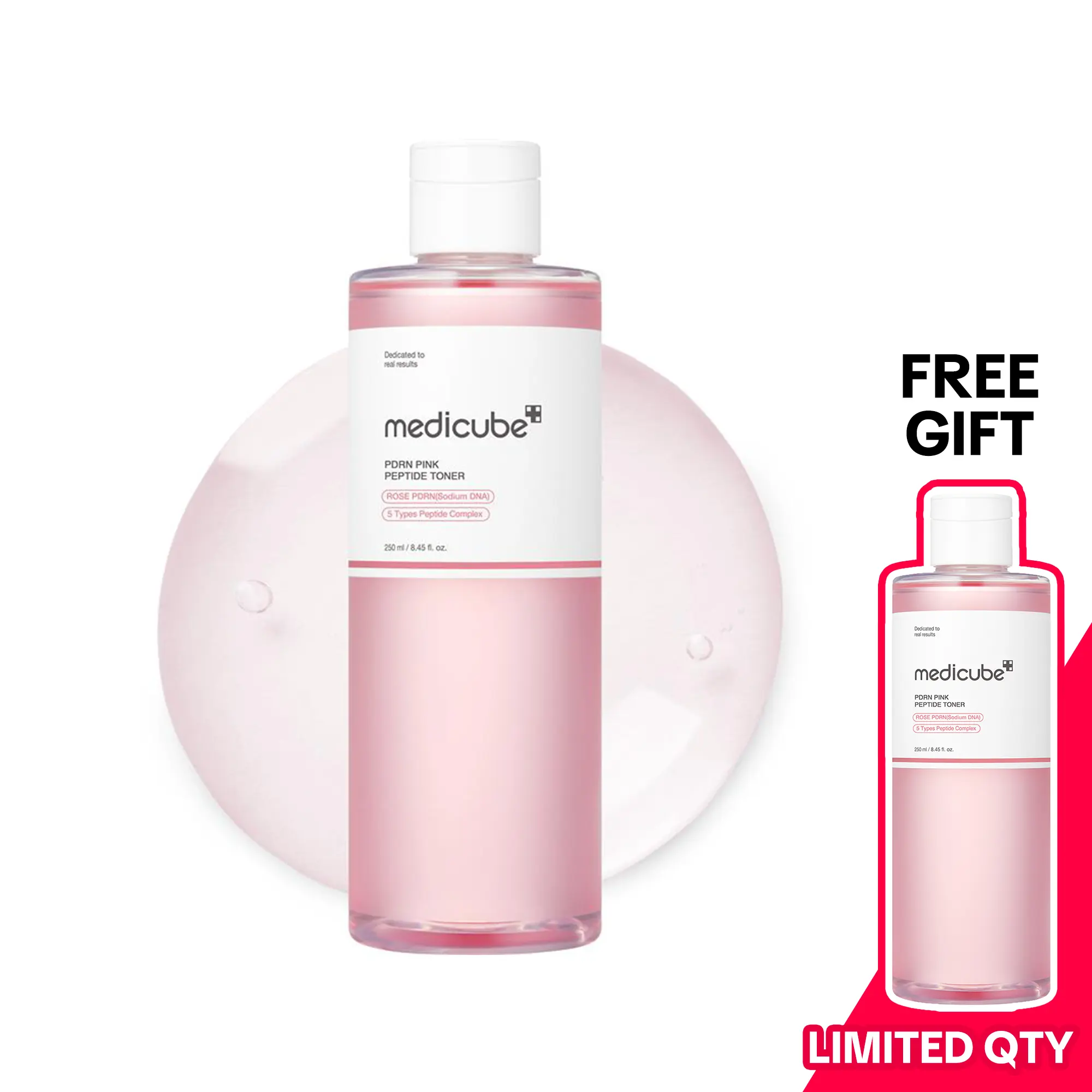 [medicube] PDRN Pink Cica Soothing Toner I Pink Glow Toner I Salmon DNA, Salmon PDRN, Hydrating, Moisturizing, Uneven Tone, Korean Skincare