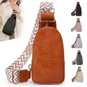 Stylish Faux Leather Crossbody Bag with Adjustable Floral Strap Zippered Compartments for Hiking Travel Essentials Available in Gray Purse