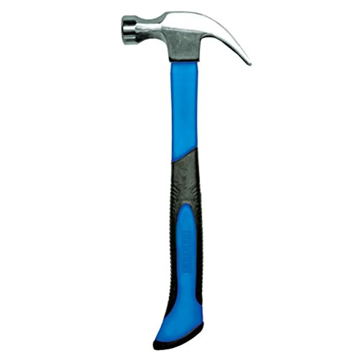 Century Drill & Tool Heavy Duty Curved Fiberglass Hammer - 16 oz Hand Tool, Drop Forged Steel, Shock & Vibration Absorbing, 1.25x5.25x12.75 in, 1.57 lbs