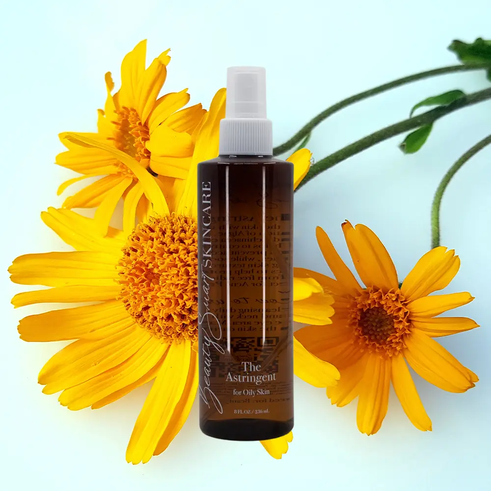 Beauty Smart Skincare The Astringent for Oily Skin - Aloe Barbadensis Leaf Juice & Green Tea Extract - Healing & Anti-inflammatory Formula - 8 fl oz