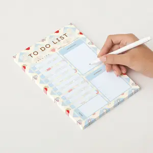 To do List Planner Pad, 50 Sheets, Not Sticky 5 in x 8 in, Daily Planner Notepad