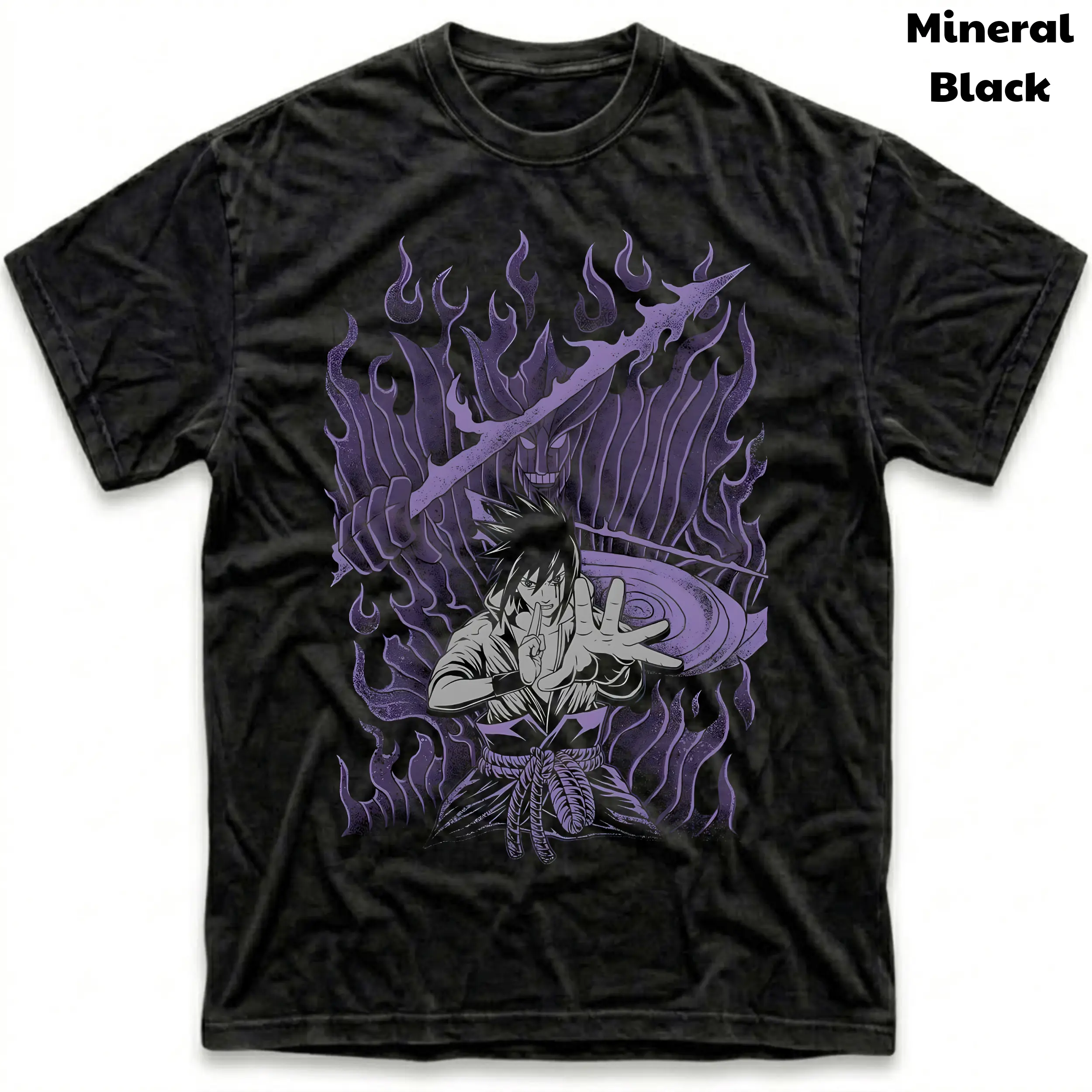 Men's Short-sleeve T-shirts, Susano Sasuke Vintage T-Shirt, Naruto Shirt, Good Graphic Tee, Unisex Gift Manga Anime Tshirt, Gothic Grunge Y2K Emo Scene Amity Affliction Style Clothes Men Women Streetwear