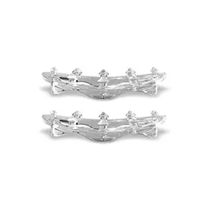 SoapStandle Curved Reusable Bar Soap Holder, 1M Sold, Stop Soap Goo, attaches to & stays with Soap. USA Made. Soap dries quicker, lasts 30% longer. 2-Pack Recycled Plastic Soap Accessory. Shower, Sink or Tub. Globally patented. Eco-friendly.