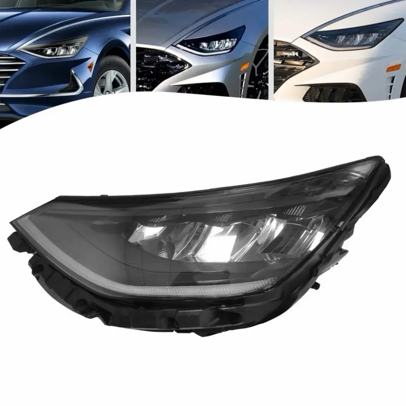 For 2020 2021 2022 2023 Hyundai Sonata LED Headlight Assembly Driver Left DRL