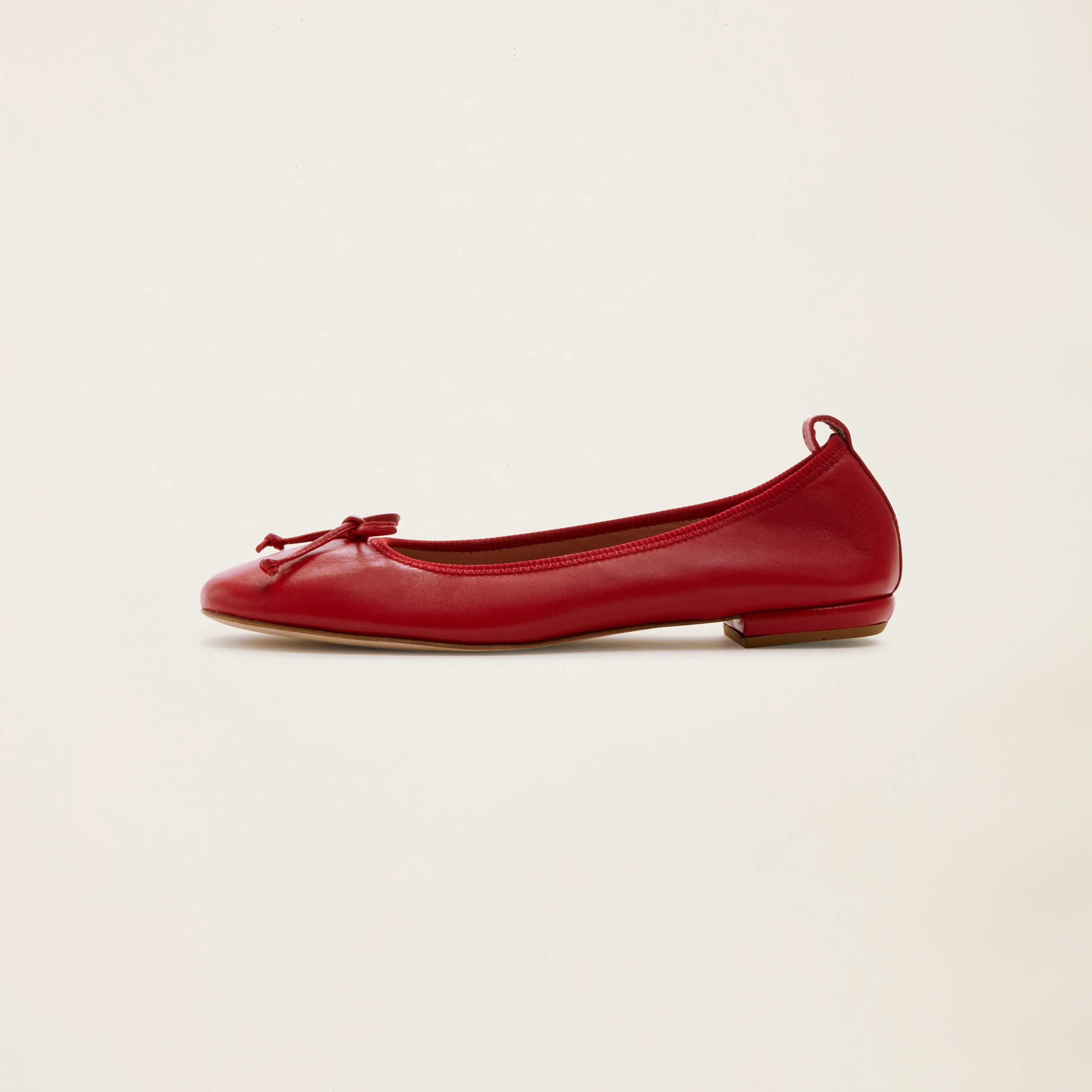 Bella Leather Ballet Flat