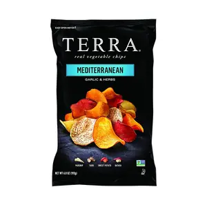 Terra Vegetable Chips, Mediterranean Garlic & Herbs, 6.8 Ounce (Pack of 1)