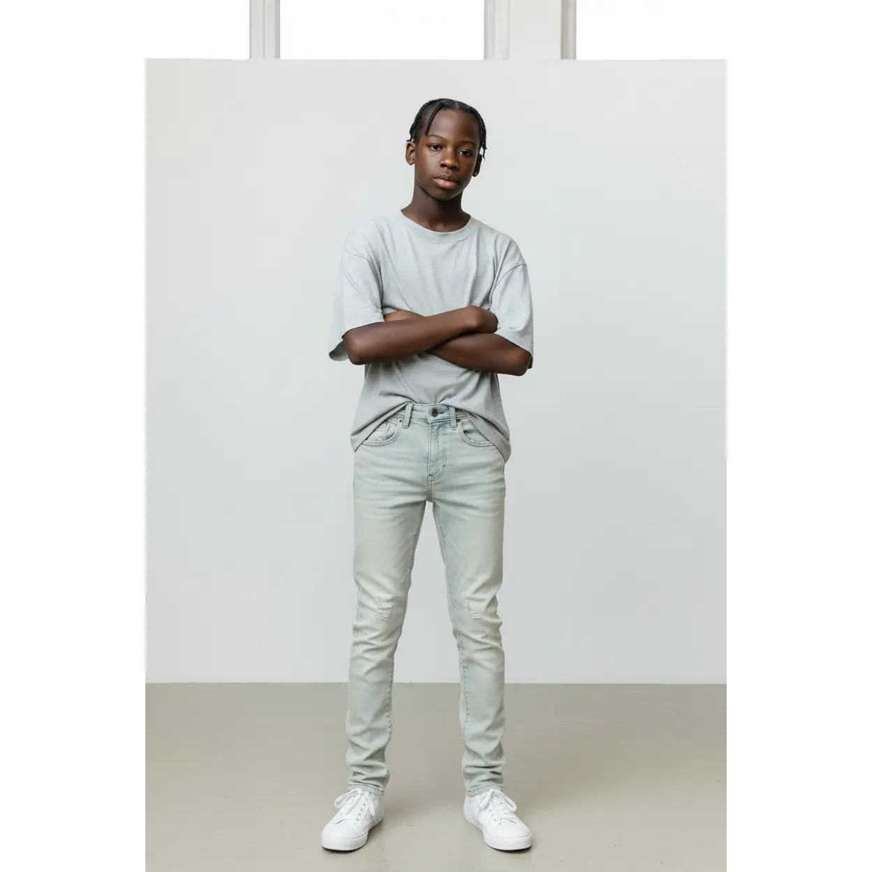Disaster Skinny Vanilla Ice Blue Jeans