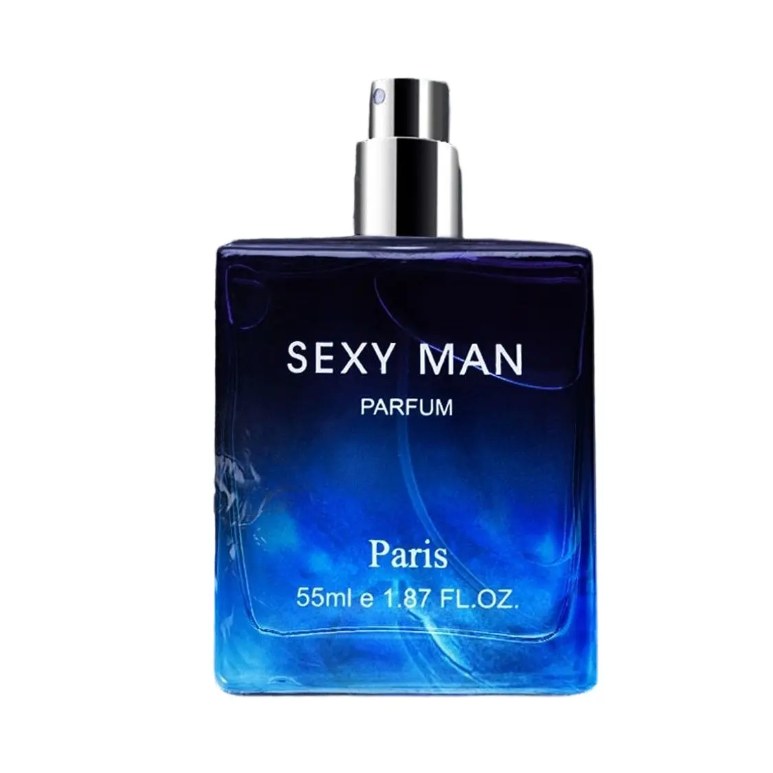 Passionate Gourmand Men's Perfume 55ML Blue, Premium Woody Fresh Scent, Aromatic Woody Fragrance, Intense Scent, Mystery Man Unique Fragrance, Suitable for Daily Business Dates