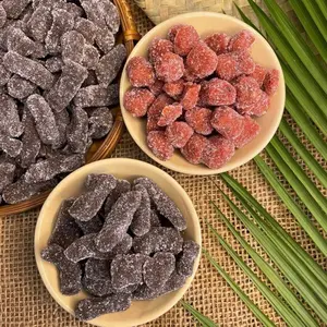 DaLat Strawberry candy 500g/bag - Kẹo Dâu Tây Mix Dâu Tằm Đà Lạt 500g/túi