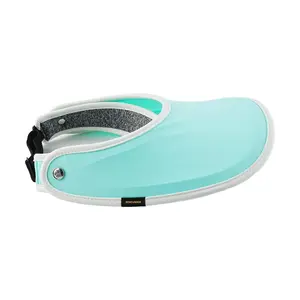 Beneunder  UPF50+ Summer Tennis Sport Sun Visor Hat Light Blue One Size