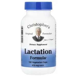 Christopher's Original Formulas Lactation Formula, 100 Vegetarian Caps