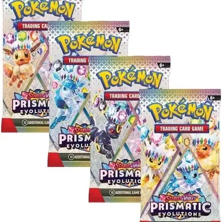 Pokmon Trading Card Game Scarlet & Violet Prismatic Evolutions 10  Additional Game Cards for Collectors - TikTok Shop