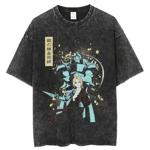 FULLMETAL ALCHEMIST VINTAGEANIME OVERSIZED T-SHIRT 1