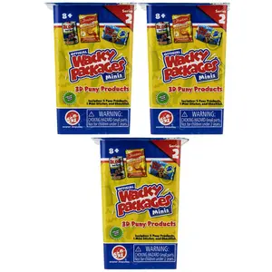 World's Smallest Wacky Packages Minis Series 2 Mystery Pack (Bundle of 3)