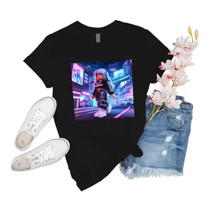 T-Shirt Unisex Sanrio Roblox Outfits Roblox Girl Big Family Tee Friend Gift For Men Girl Event Shirts Boy Shirt Short